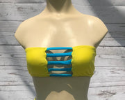 Strappy Bandeau Bikini Top