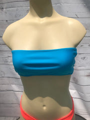 Back Tie Bandeau Bikini Top